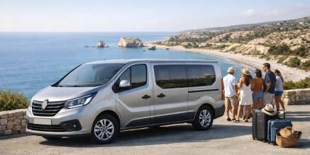 9 Seater Car Rental Cyprus for Group Holidays