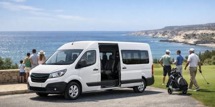 Van Hire Cyprus for Families, Groups and Golf